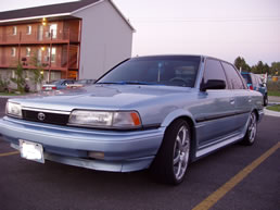 Front view clean car